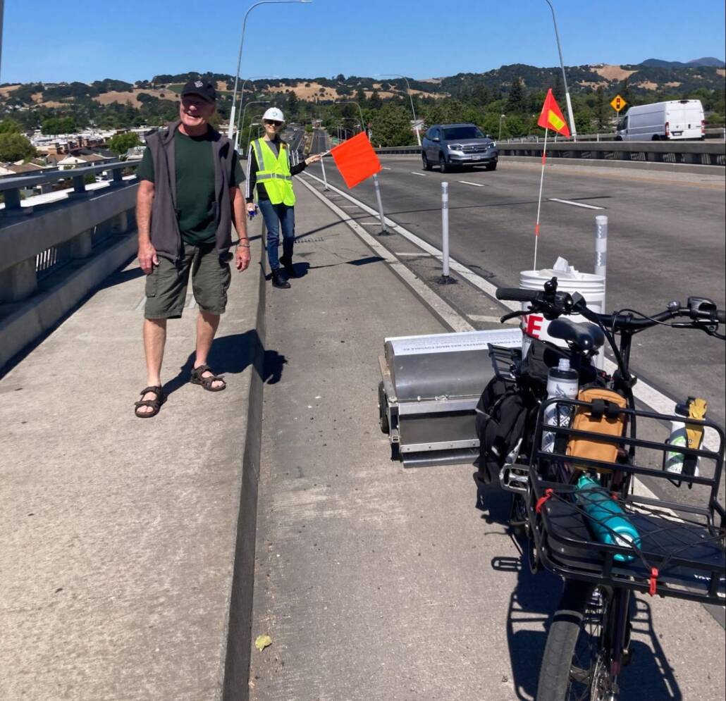 Napa Bike street sweeper in use2